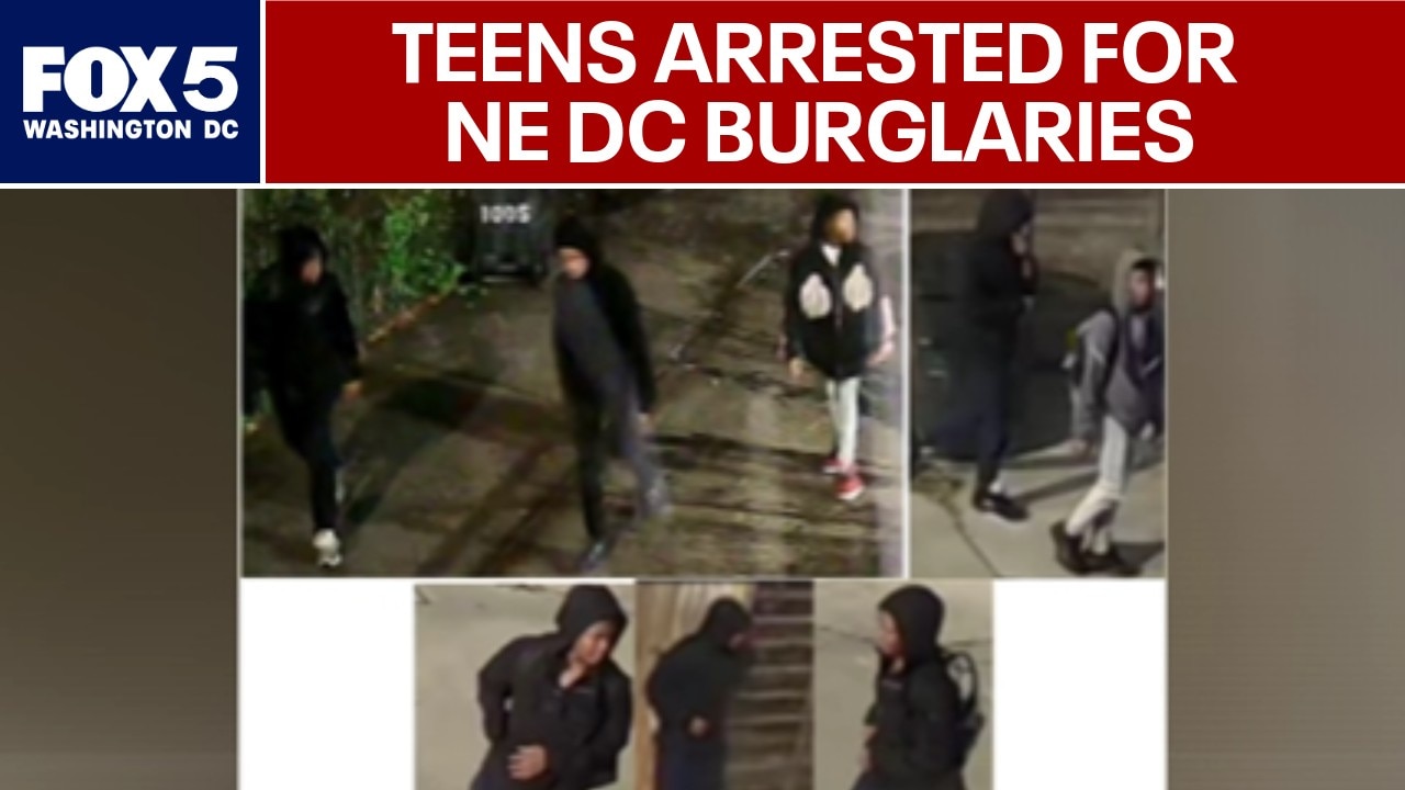 Victim speaks out after 4 teens arrested for burglaries in Northeast Dc