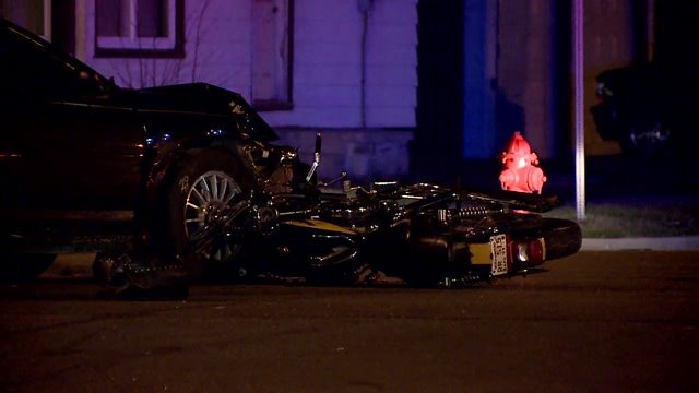 Fatal motorcycle crash at 76th and Silver Spring