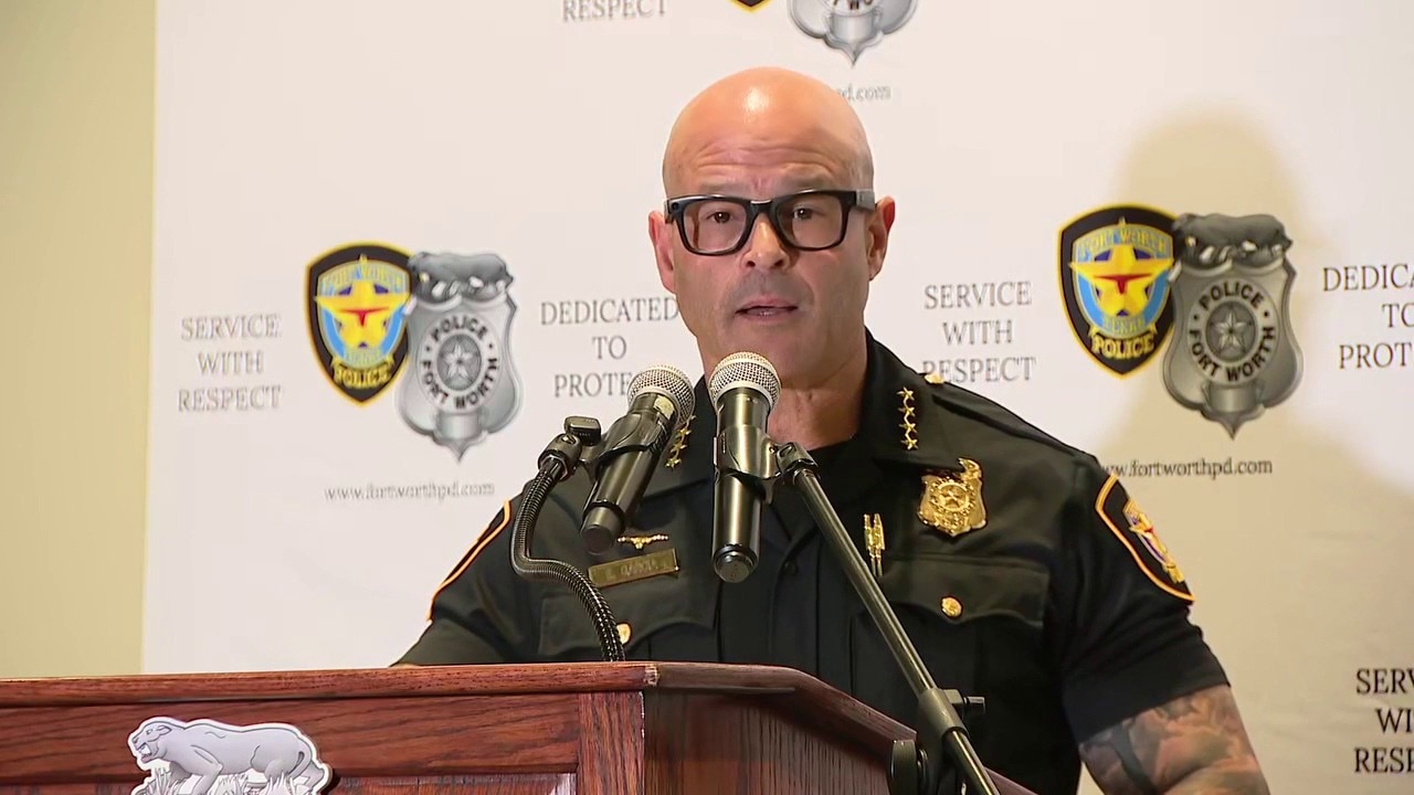 Fort Worth officers involved in 2 weekend shootings | FULL NEWS CONFERENCE