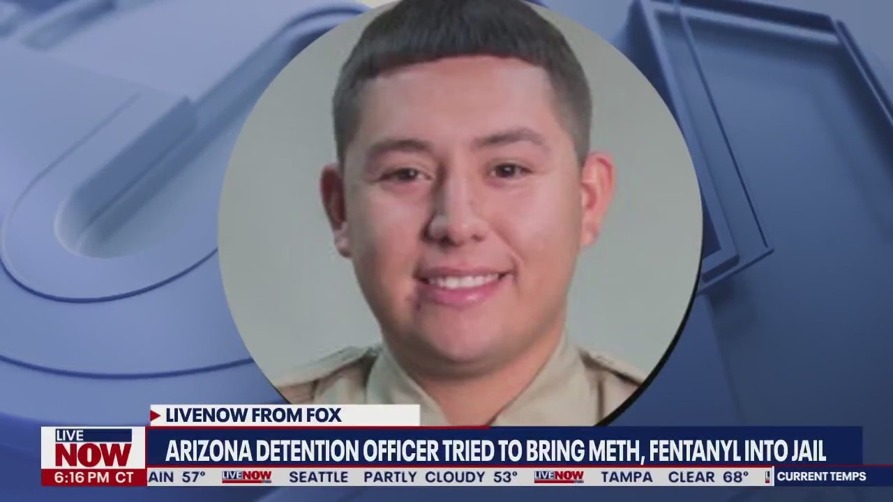 AZ detention officer tried to bring meth, fentanyl into a jail, sheriff says | LiveNOW from FOX