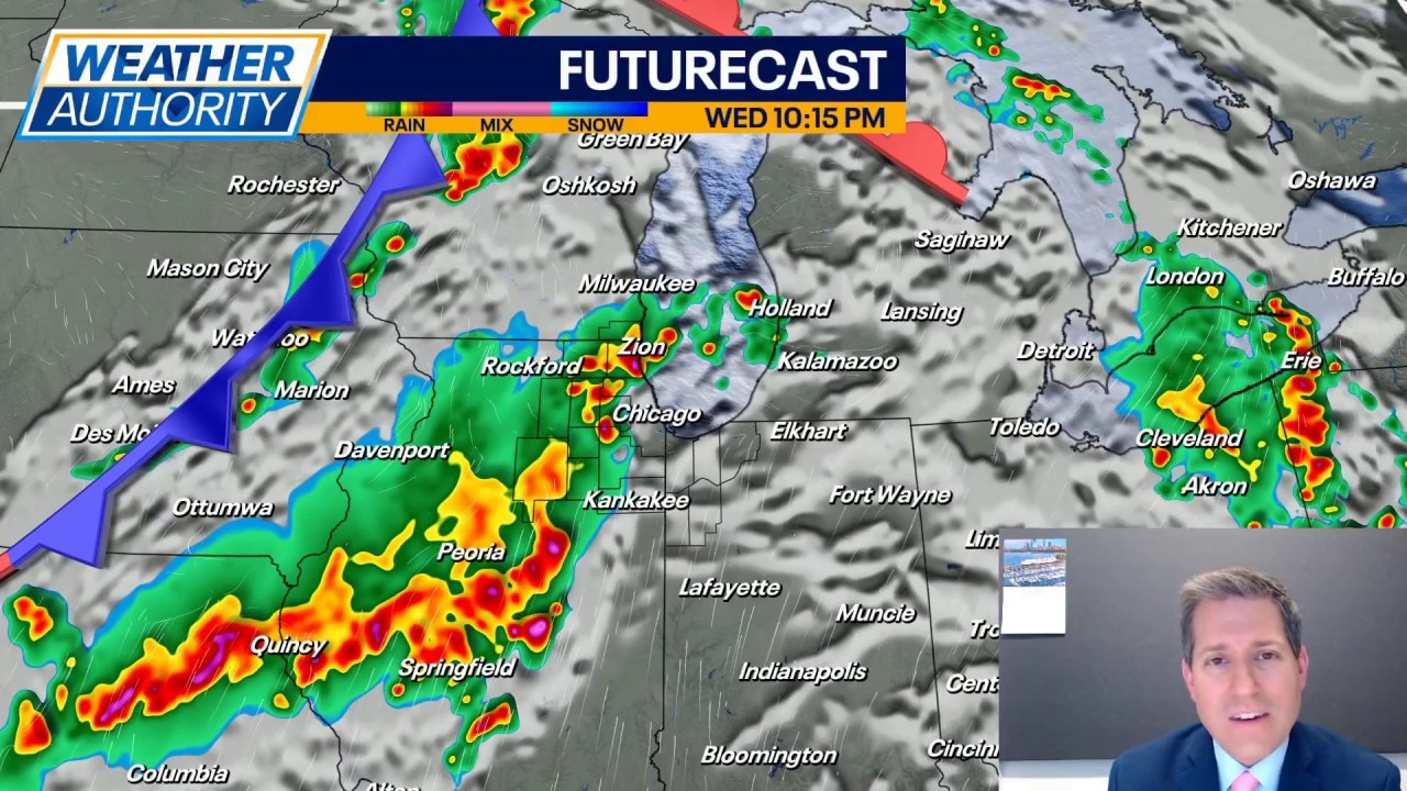 Another round of severe storms expected across Chicago area tonight