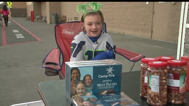 Thief steals Camp Fire girl`s candy money