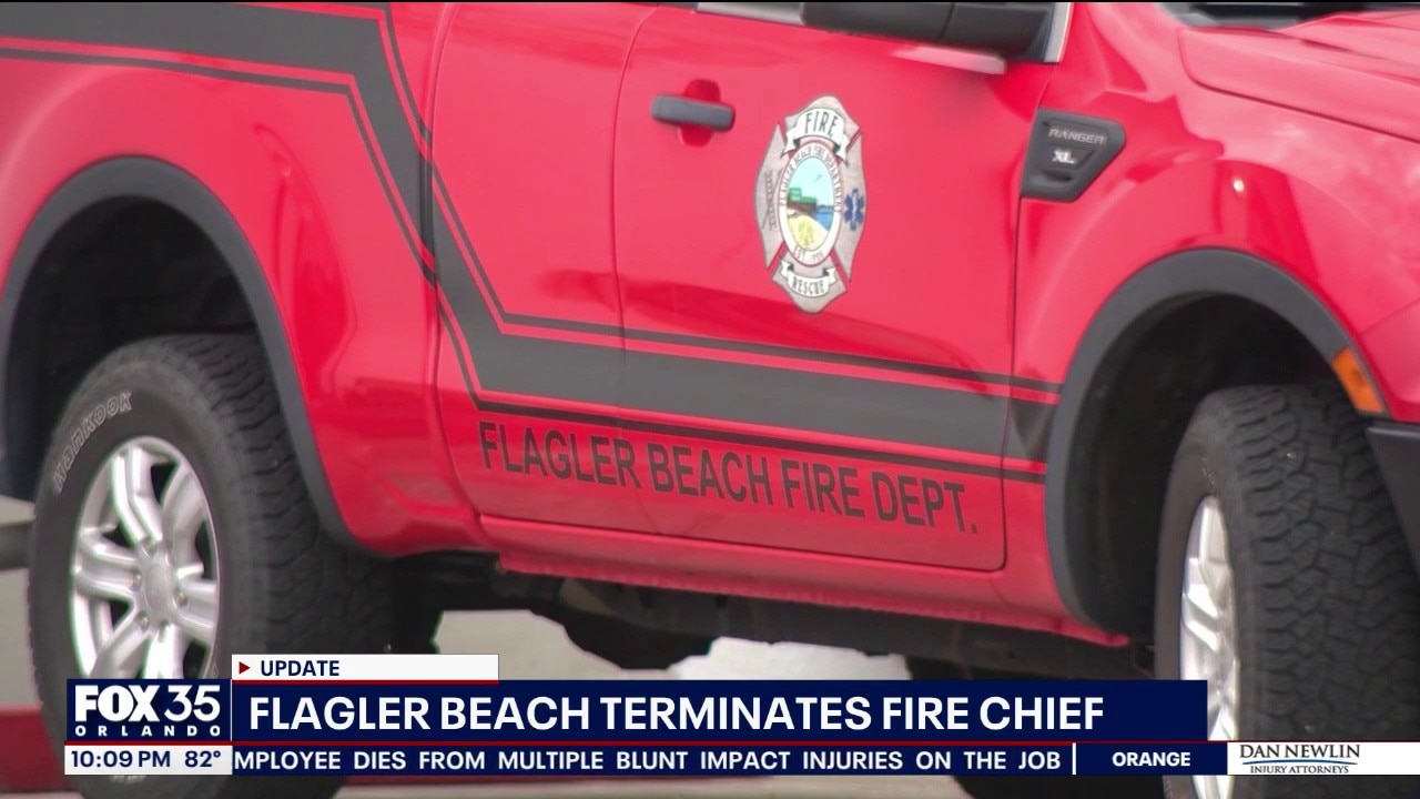 Flagler Beach fire chief fired following 'no confidence' vote 