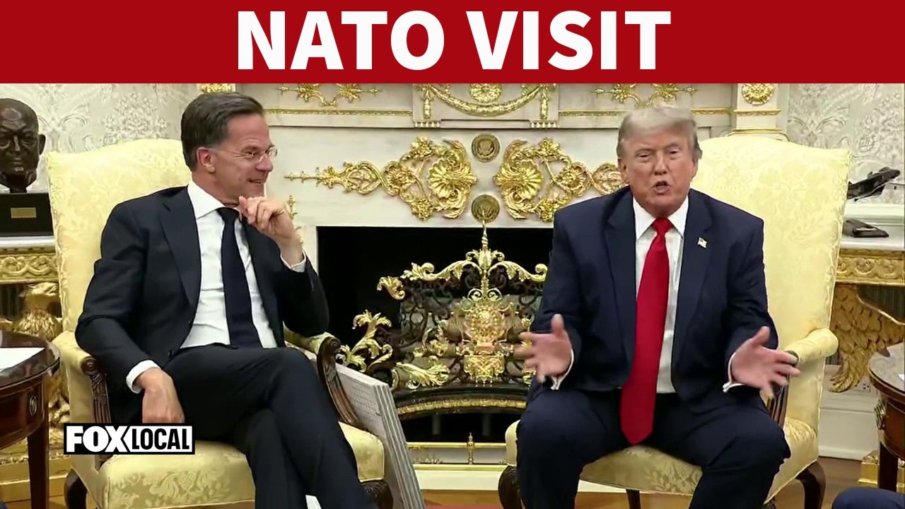 FULL: President Trump meets with NATO Secretary General