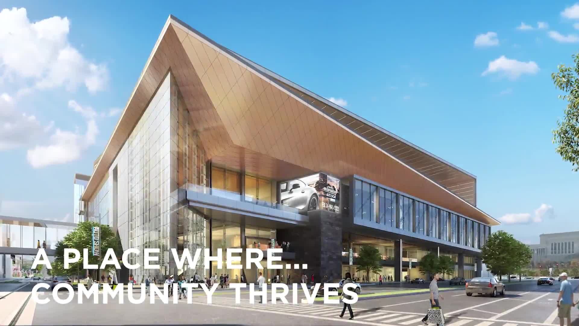 Wisconsin Center expansion revealed