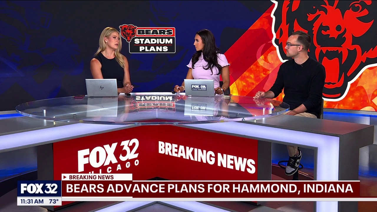 Chicago Bears advance plans to build stadium in Indiana