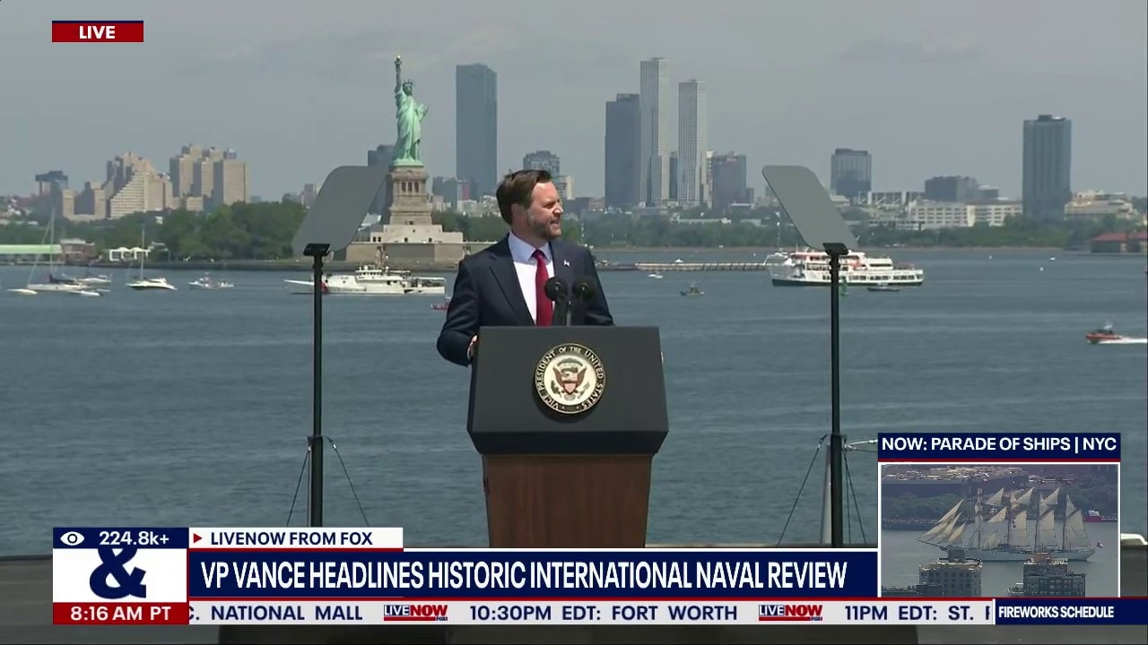 Vance celebrates America's 250th in NYC 
