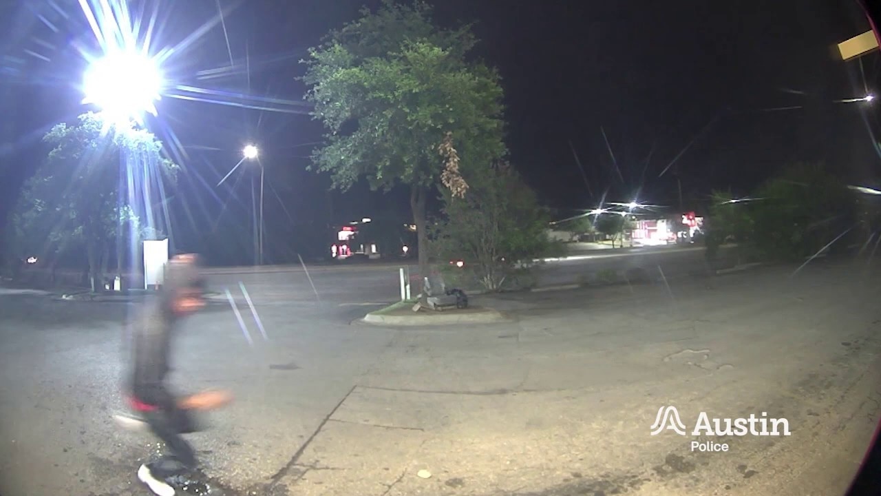 East Riverside homicide suspect video
