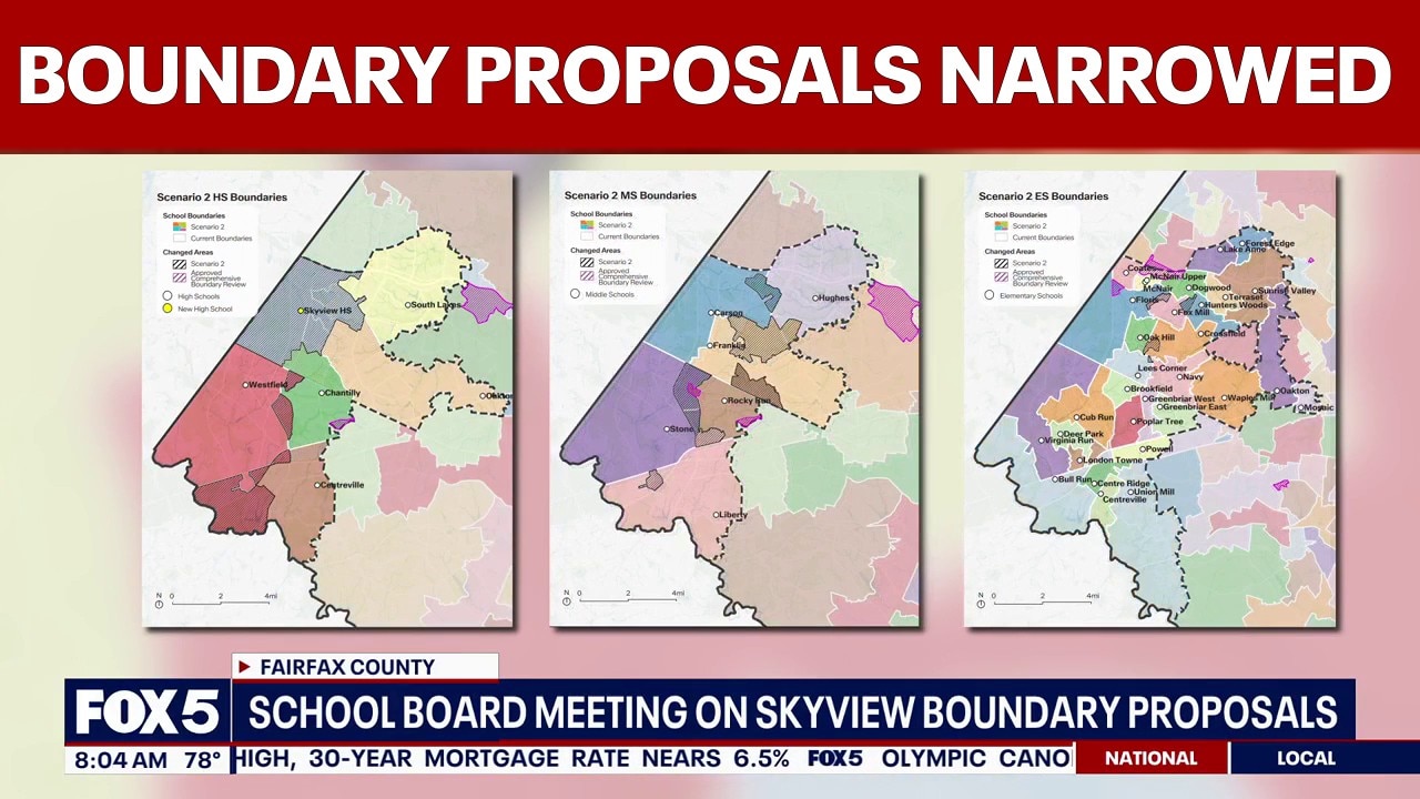 Skyview High School boundary proposals narrowed to one