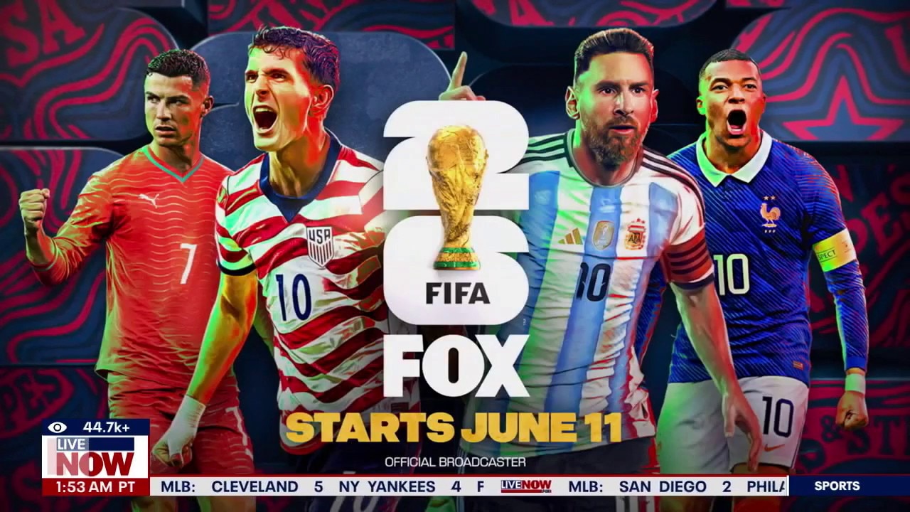 1 week until FIFA World Cup on FOX