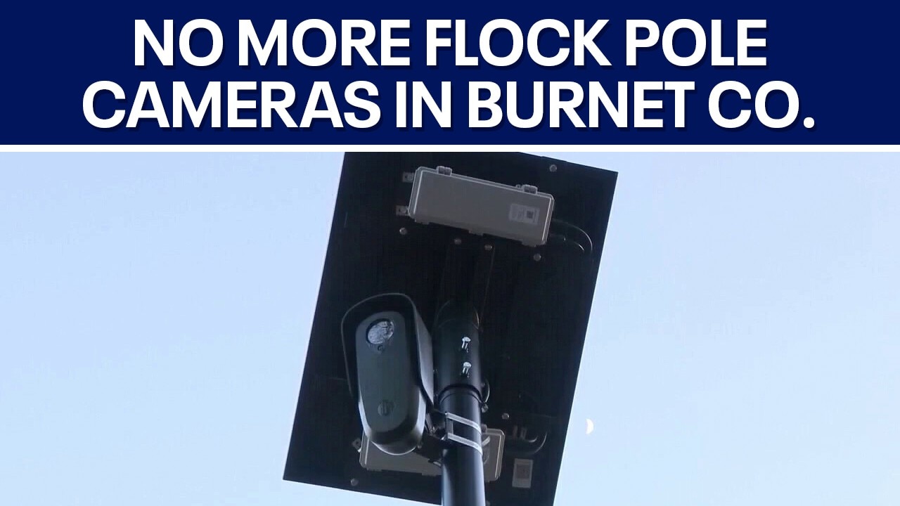 Burnet County takes down Flock cameras