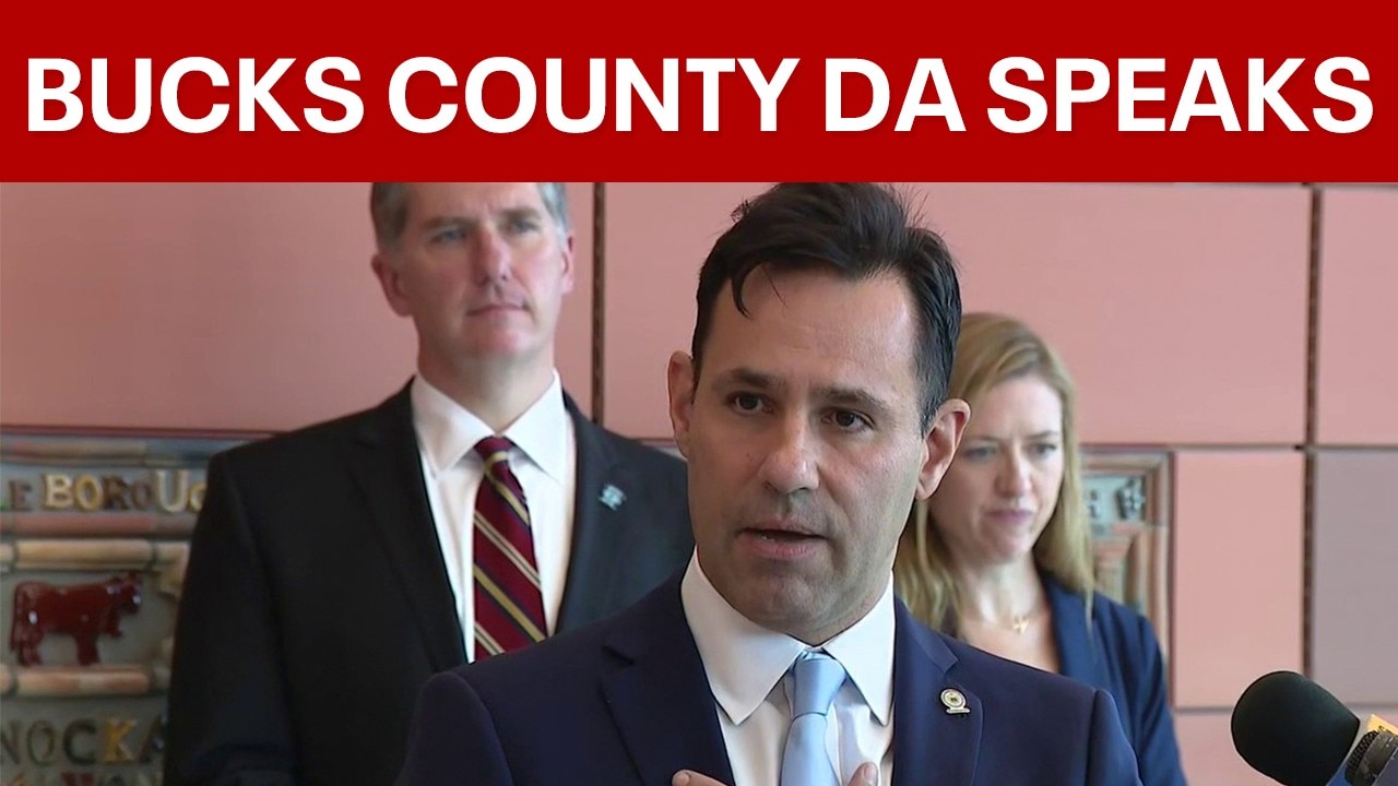 Bucks County DA announces charges against public official