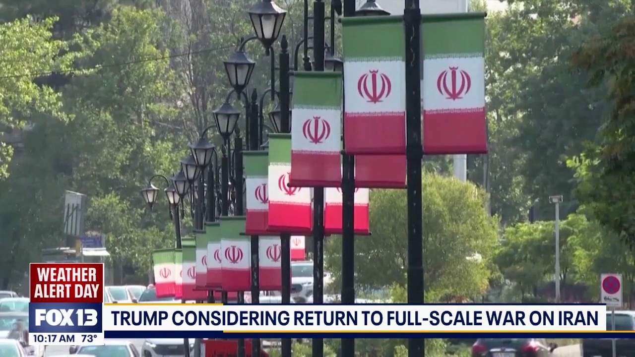 Trump considering return to full-scale war on Iran