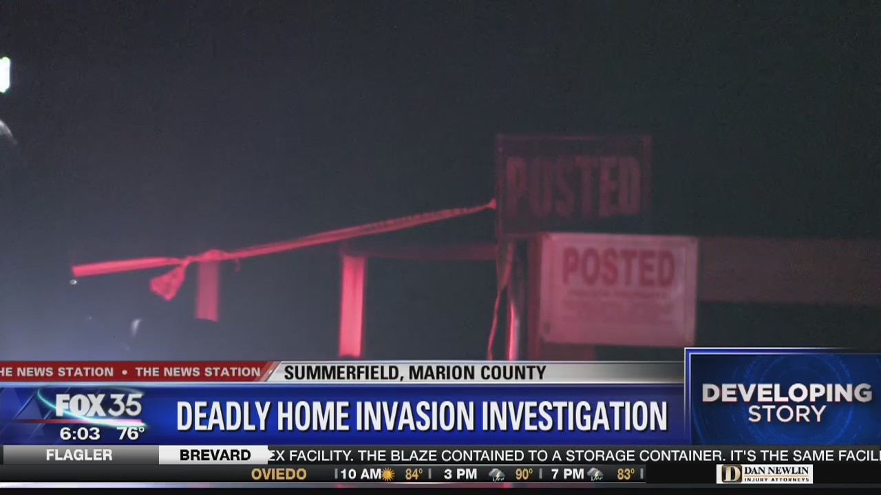 Deadly home invasion investigation