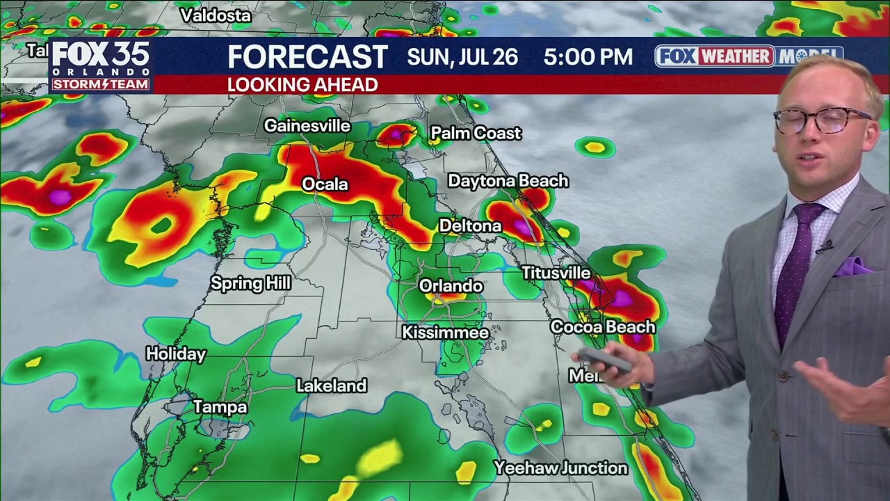Orlando Weather Forecast: Tracking Storms Return