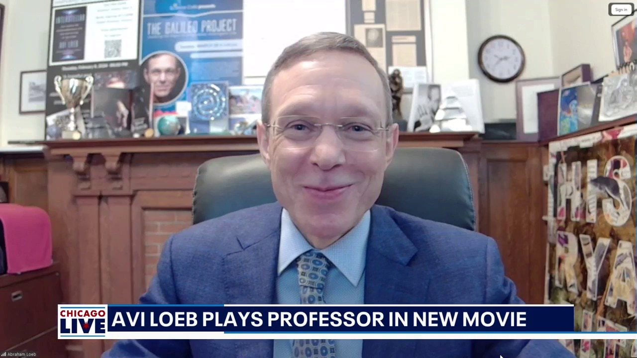 Avi Loeb makes a cameo in new in sci-fi  movie | ChicagoLIVE 
