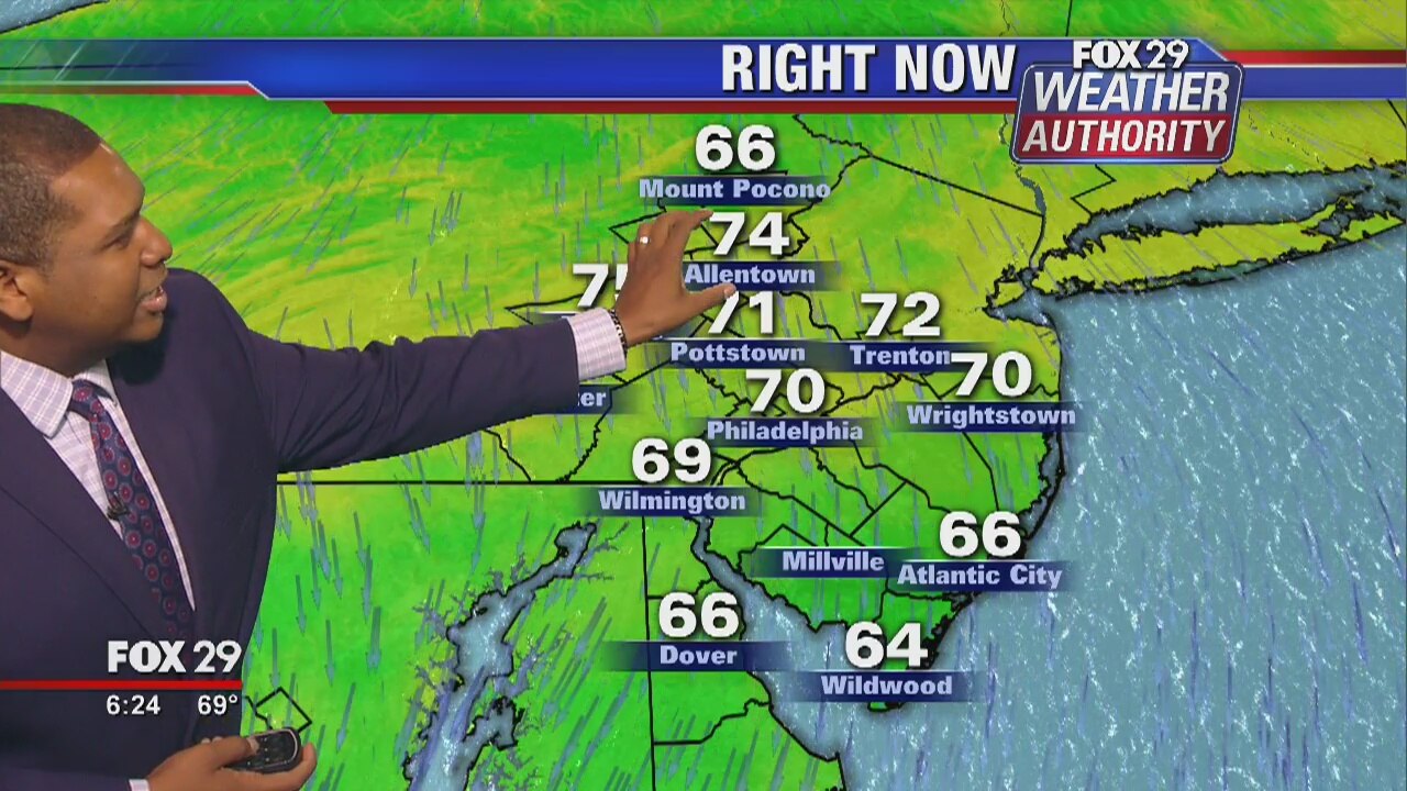 FOX 29 Weather Authority: 7--Day Forecast (Friday update)