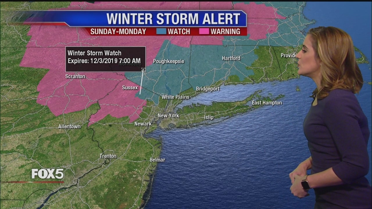 Winter storm barrels toward northeast