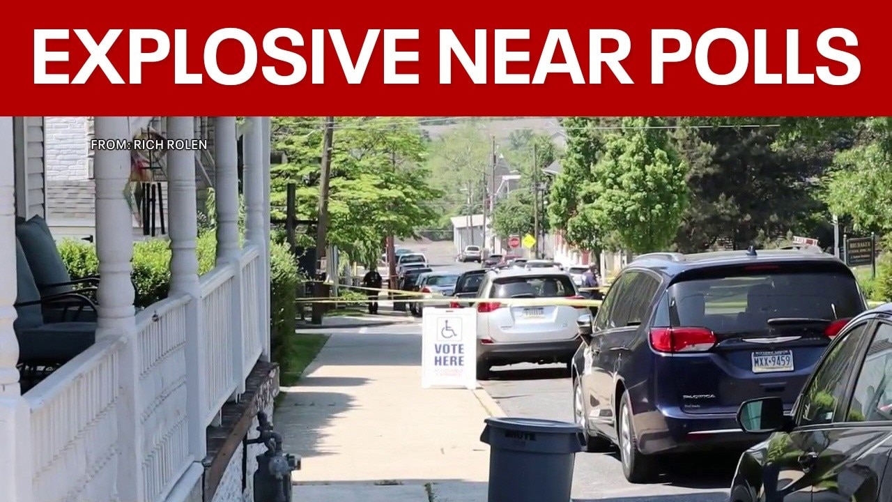 Explosive device thrown near Pennsylvania polling location