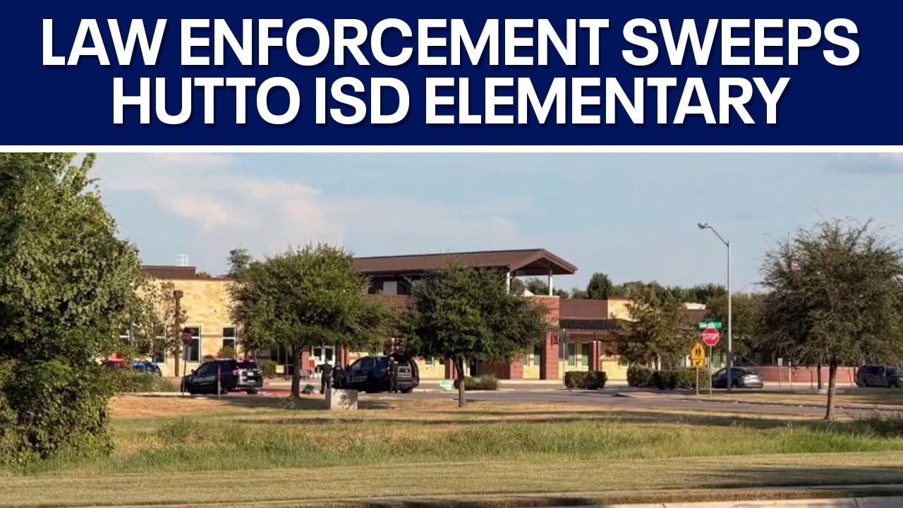 Law enforcement sweeps Hutto ISD elementary