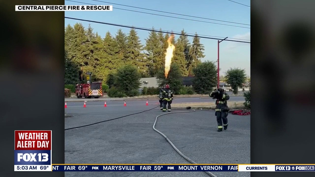 Meridian Ave East reopens after propane leak 