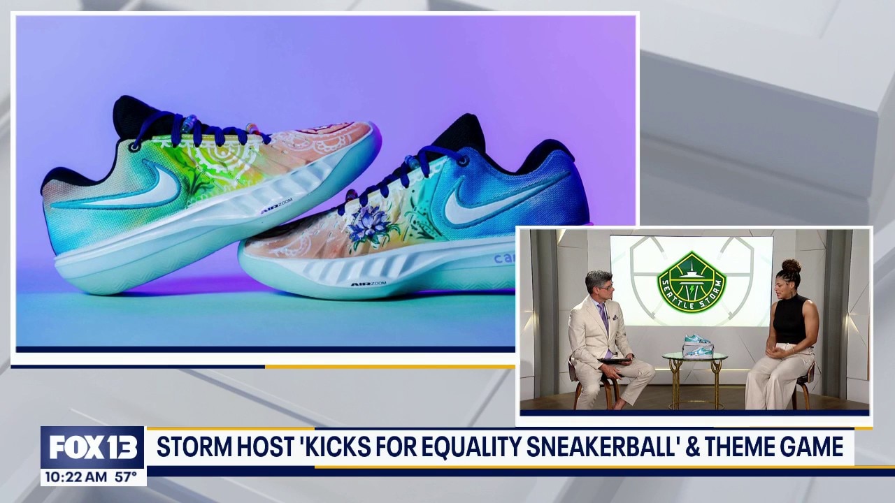 Seattle Storm hosts 'Kicks for Equality Sneakerball' 