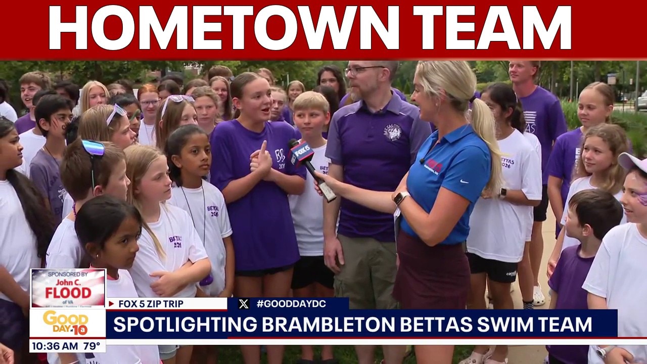 FOX 5 Zip Trip: Brambleton Bettas Swim team