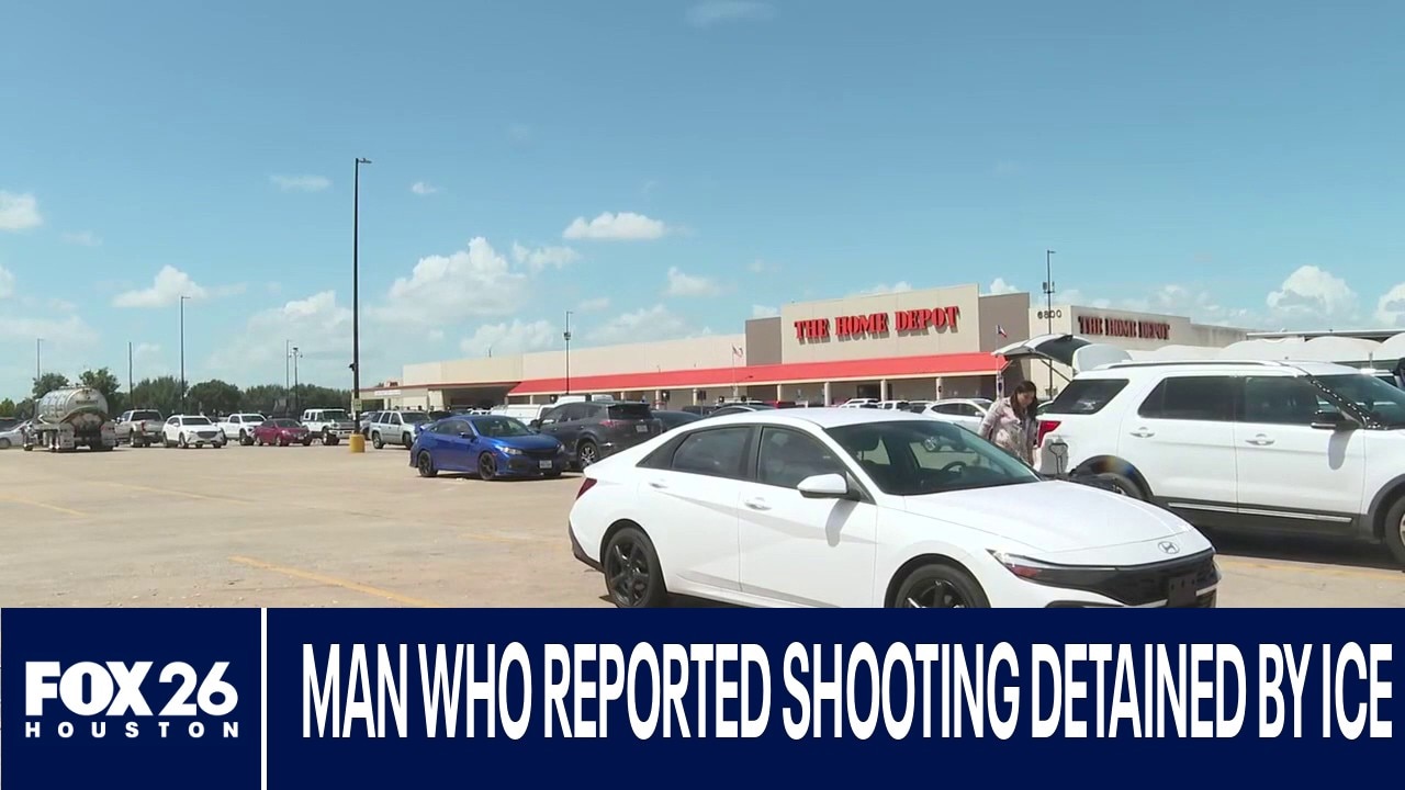 ICE detains man who reported shooting in Houston