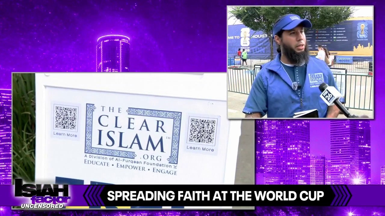 The Clear Islam Hands Out 2,000+ Free Qurans Outside World Cup Fan Fest in EaDo