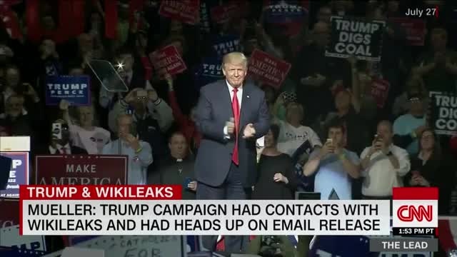 Mueller report highlights Trump's relationship with Wikileaks