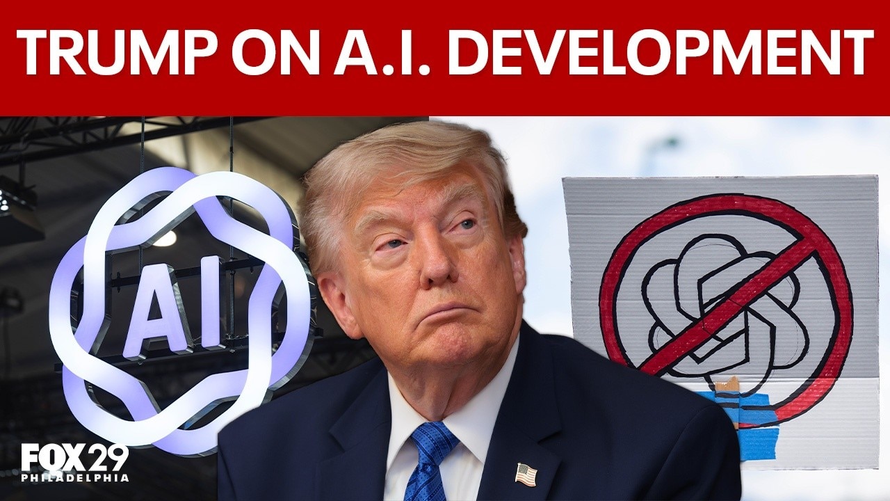 Trump downplays dangers of A.I. despite calls for slowdown
