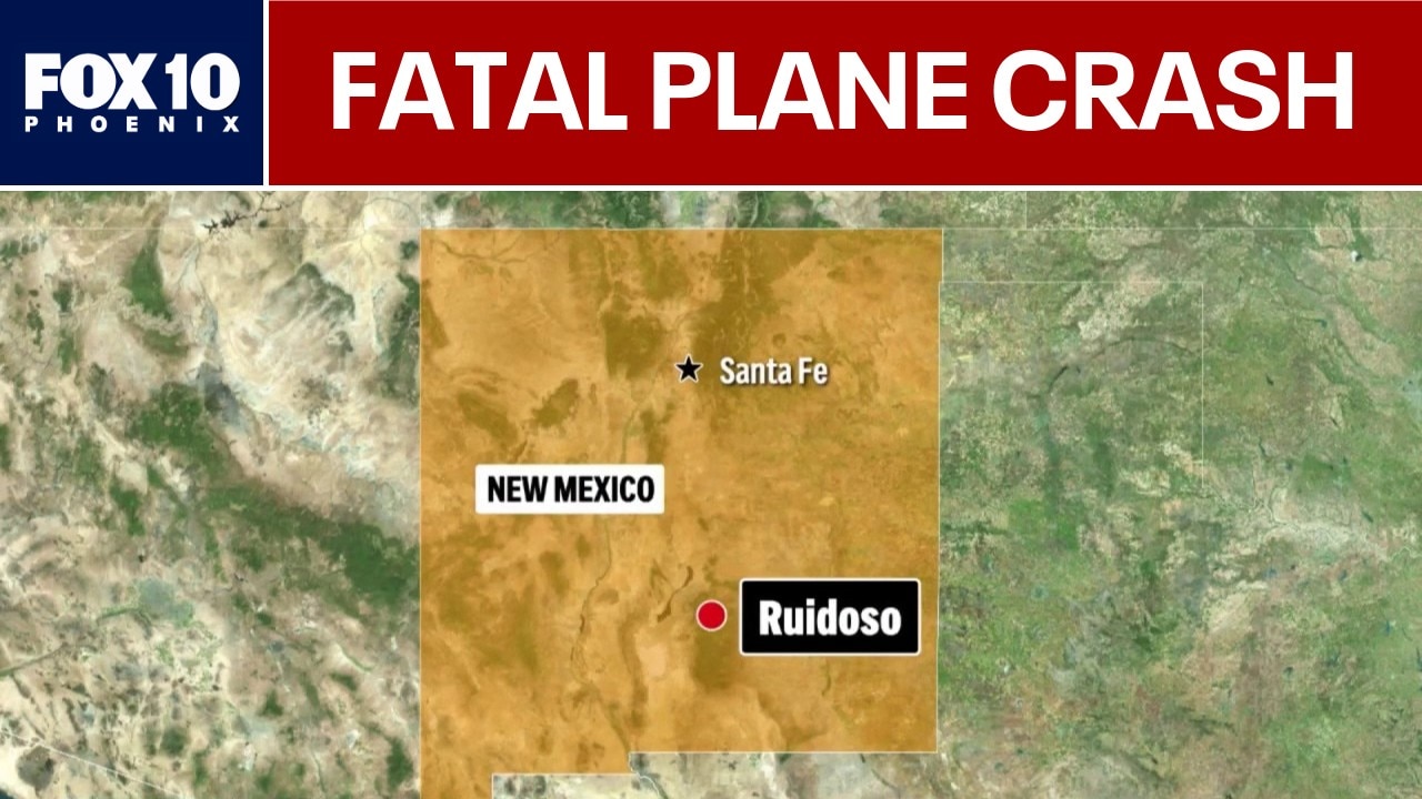 Small medical plane crashes in New Mexico, killing 4