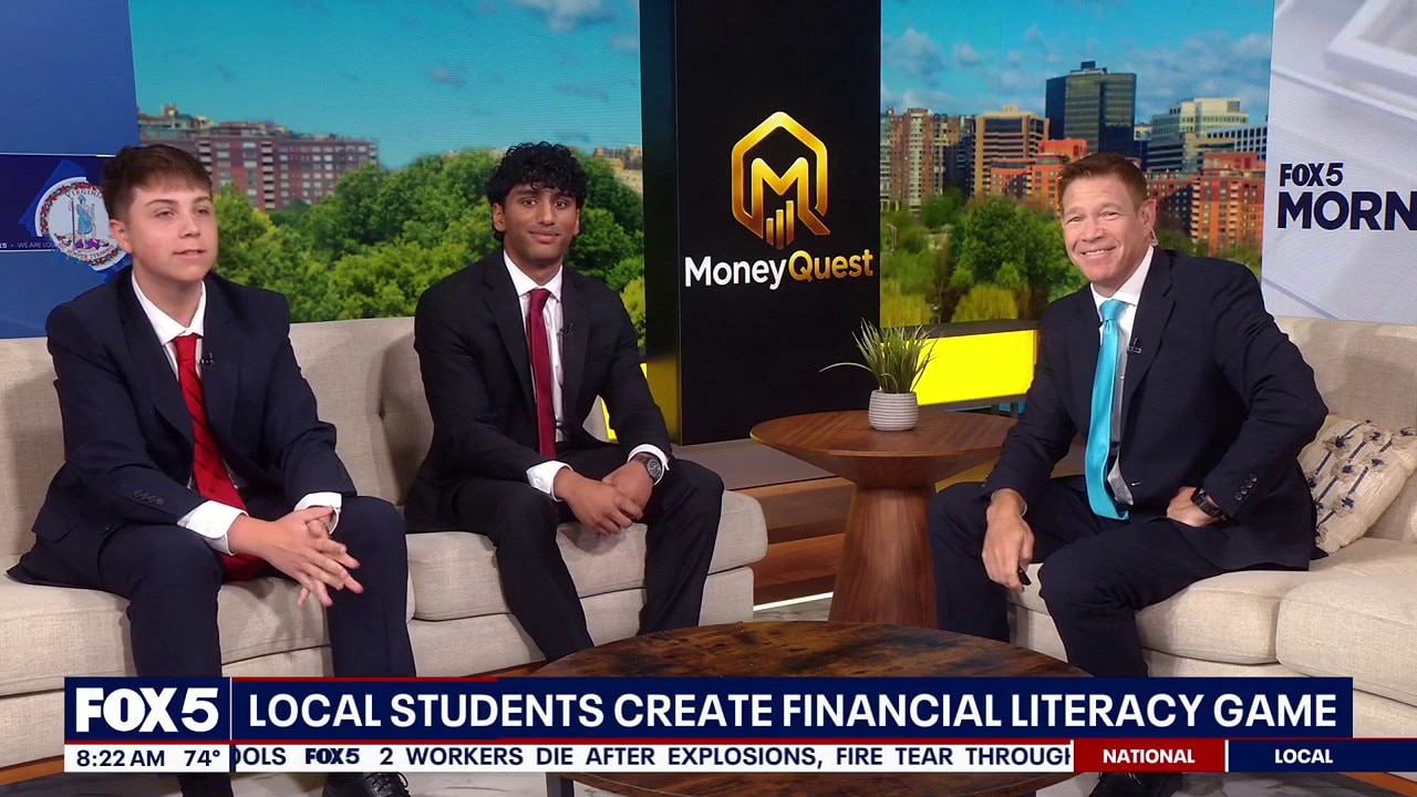 Local students share financial literacy game