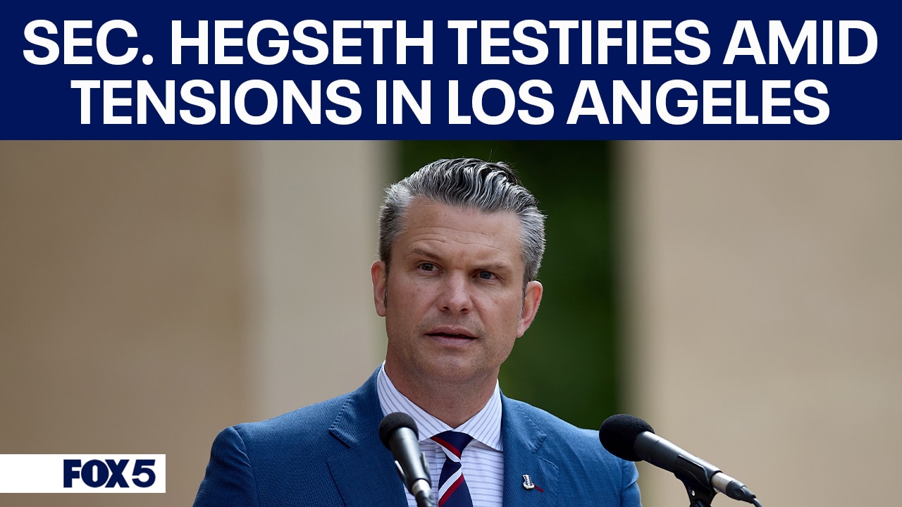 FULL VIDEO: Defense Secretary Pete Hegseth testifies amid tensions in Los Angeles
