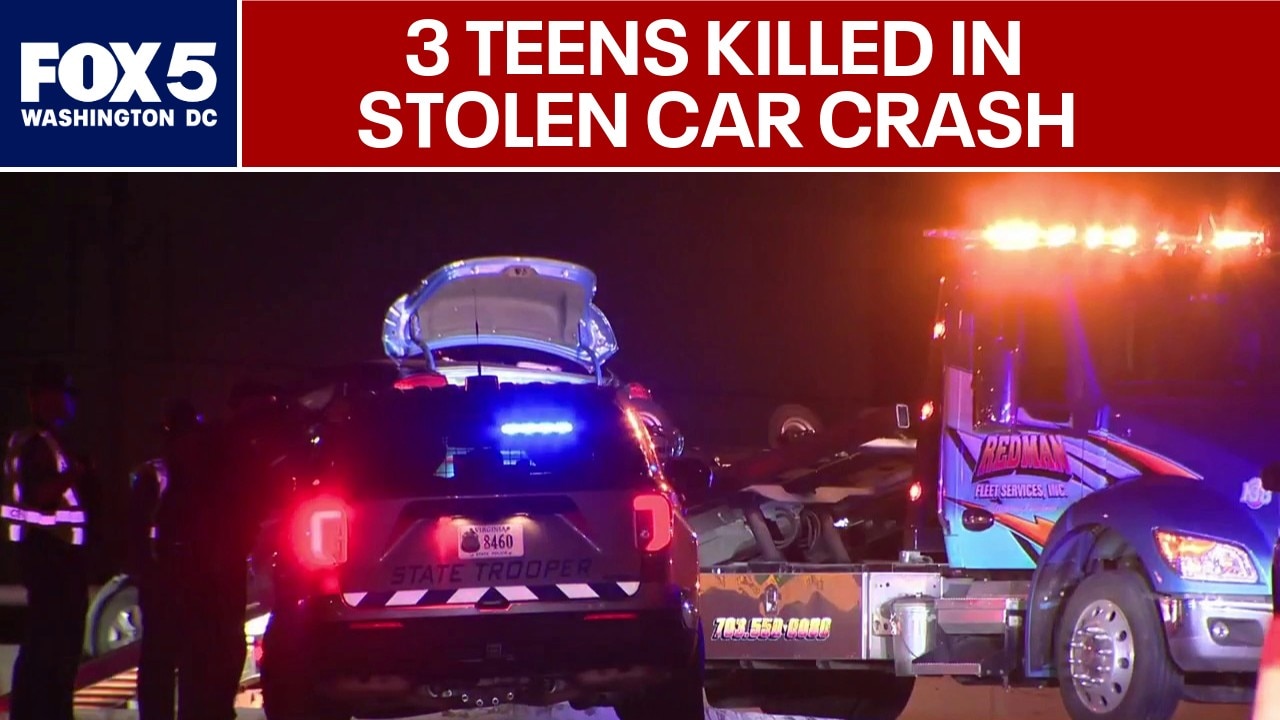3 teens in stolen car killed during Virginia State Police chase