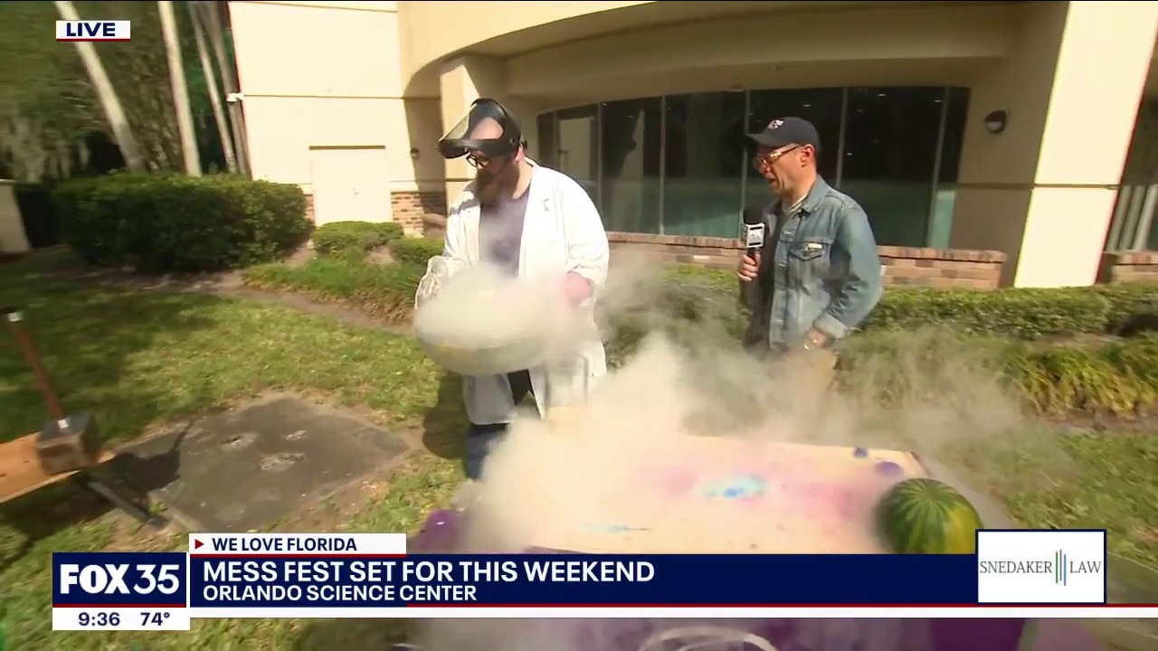Mess Fest set for Orlando Science Center
