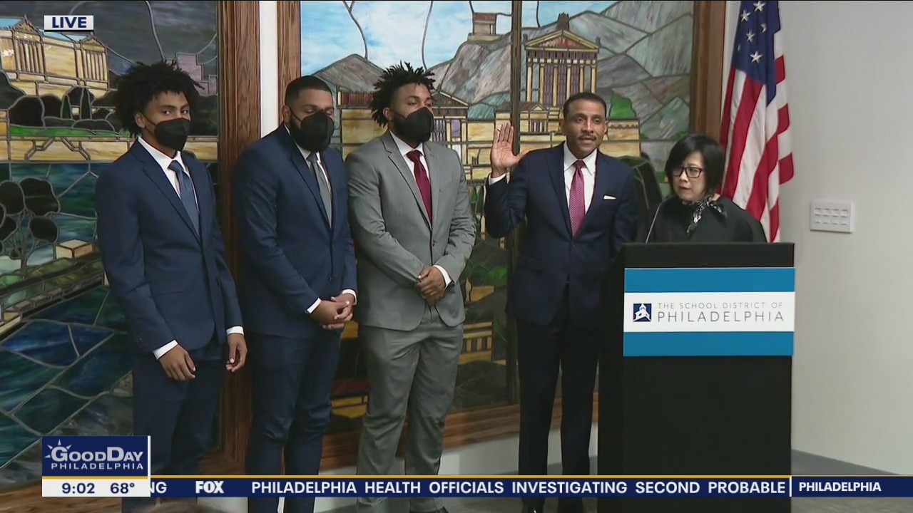Dr. Tony Watlington sworn in as the superintendent of Philadelphia schools
