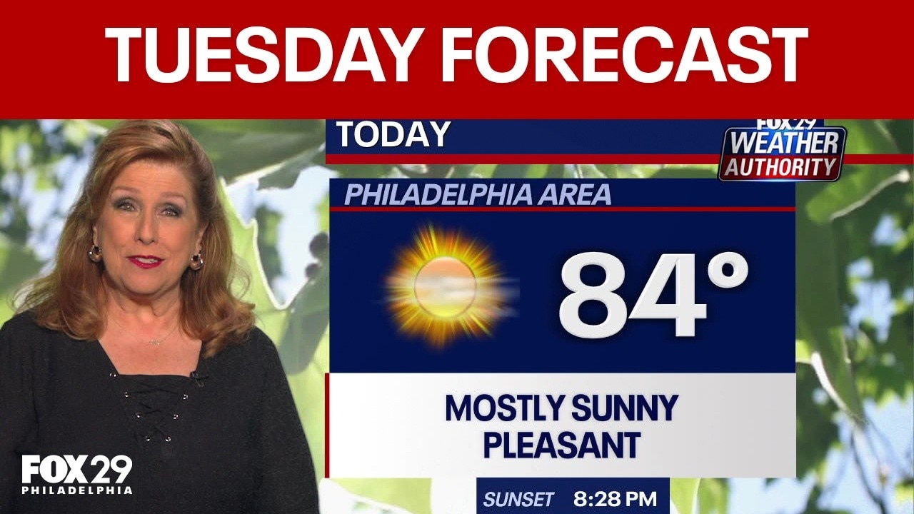 Philadelphia weather: Tuesday forecast