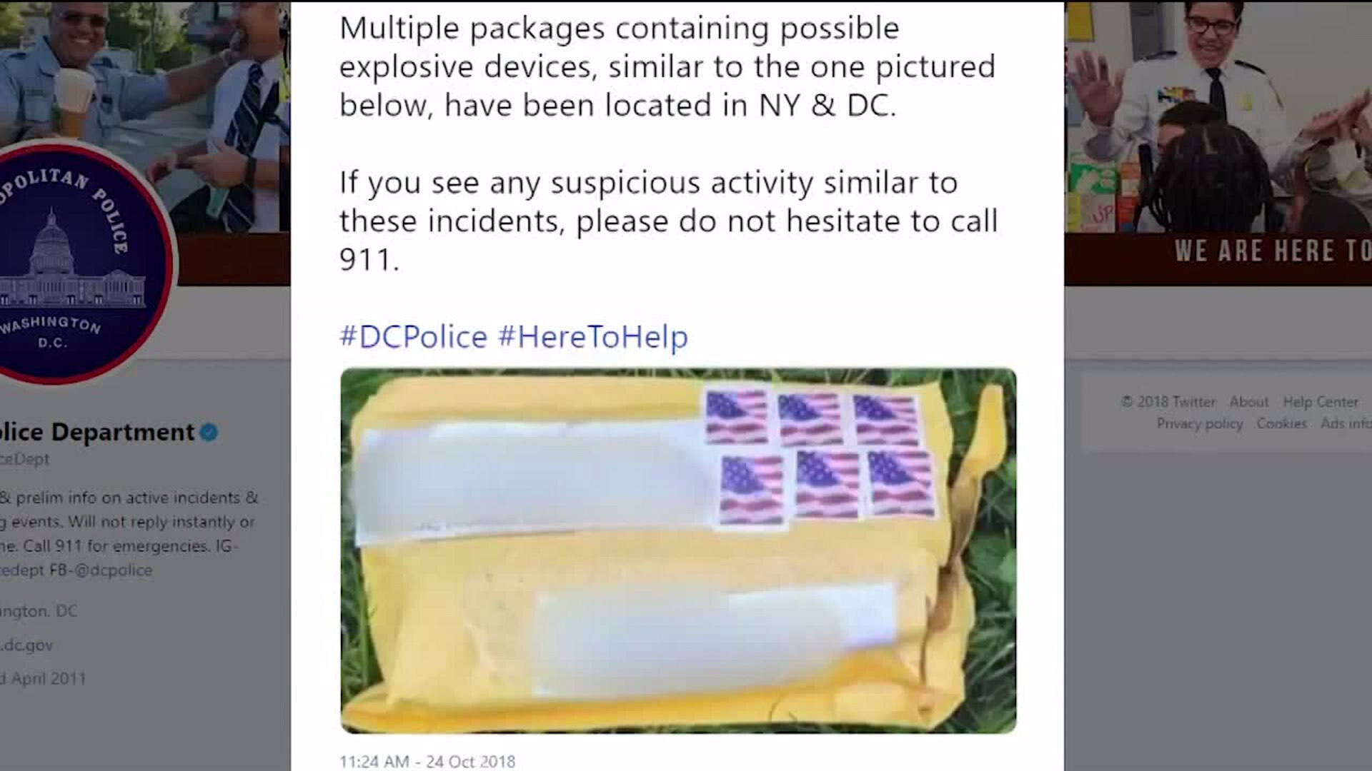 Expert talks about suspicious packages sent to Democrats
