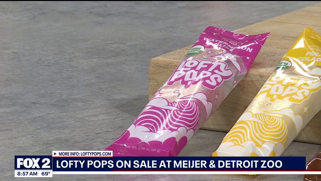 Lofty Pops now on sale at Meijer and the Detroit Zoo