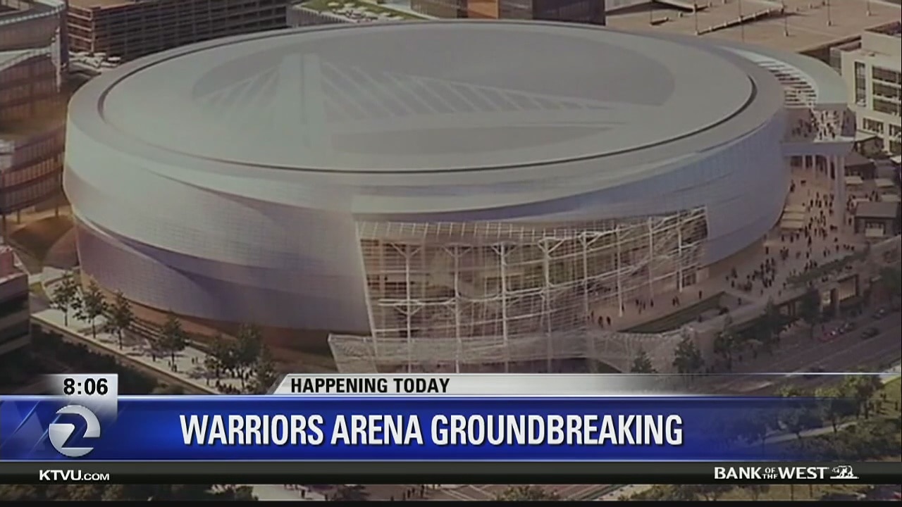 Warriors to break ground on new stadium