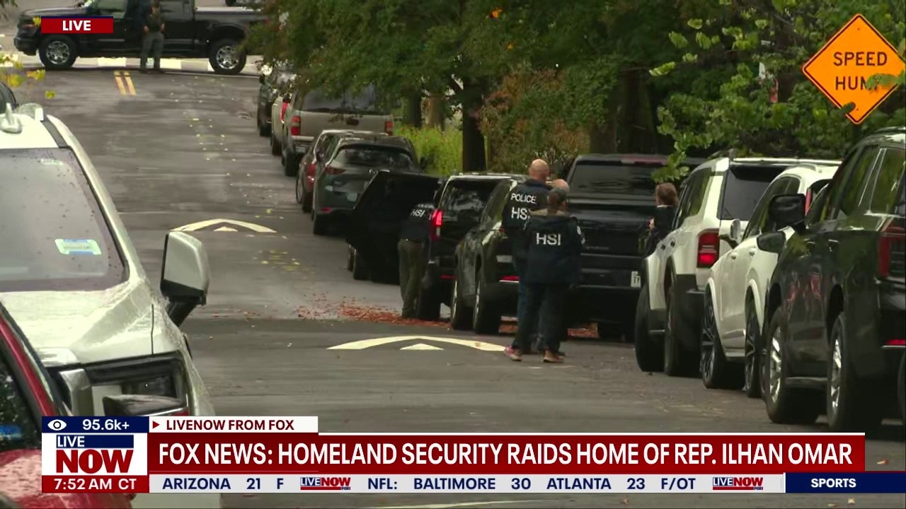 Homeland Security raids Rep. Ilhan Omar's D.C. home