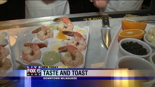 Laura checks out food, drinks you can enjoy during Taste and Toast