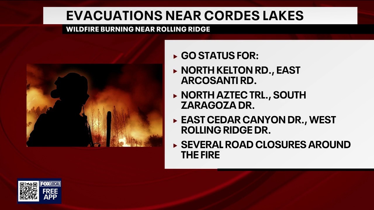 Rolling Ridge Fire breaks out in Yavapai County on July 9