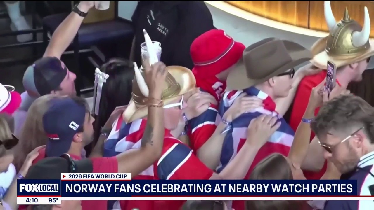Fans celebrate at World Cup watch parties