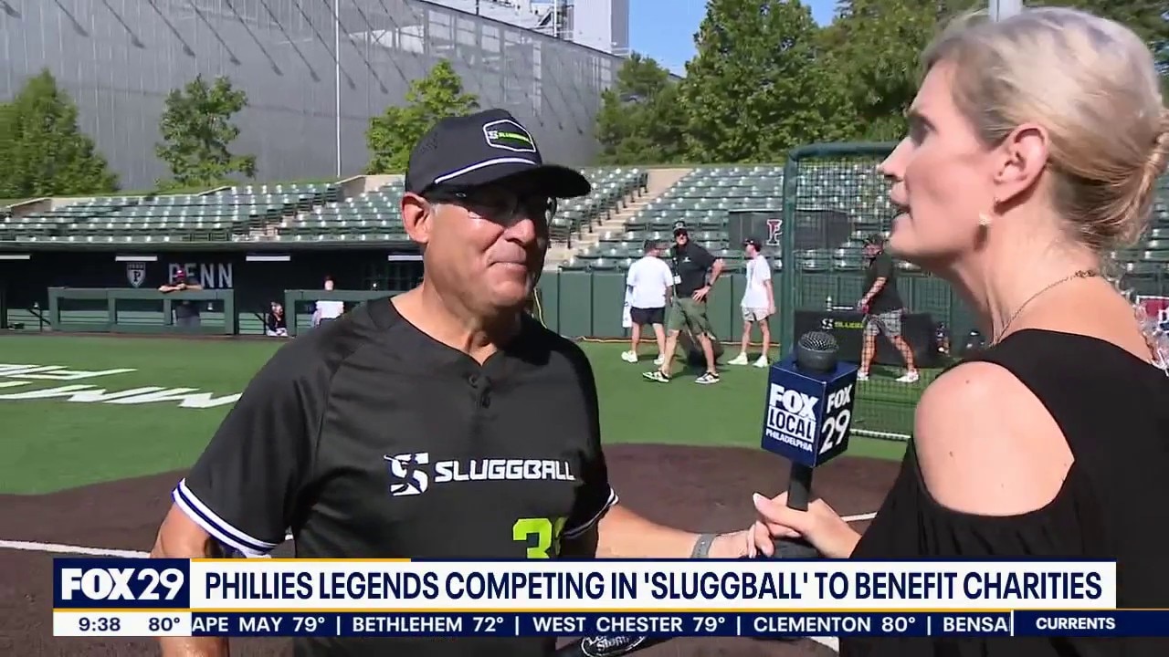 Ruben Amaro Jr., former Phillies take part in 'Sluggball' to benefit charity