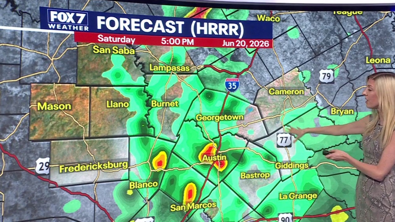 Austin weather: Wet weather this weekend