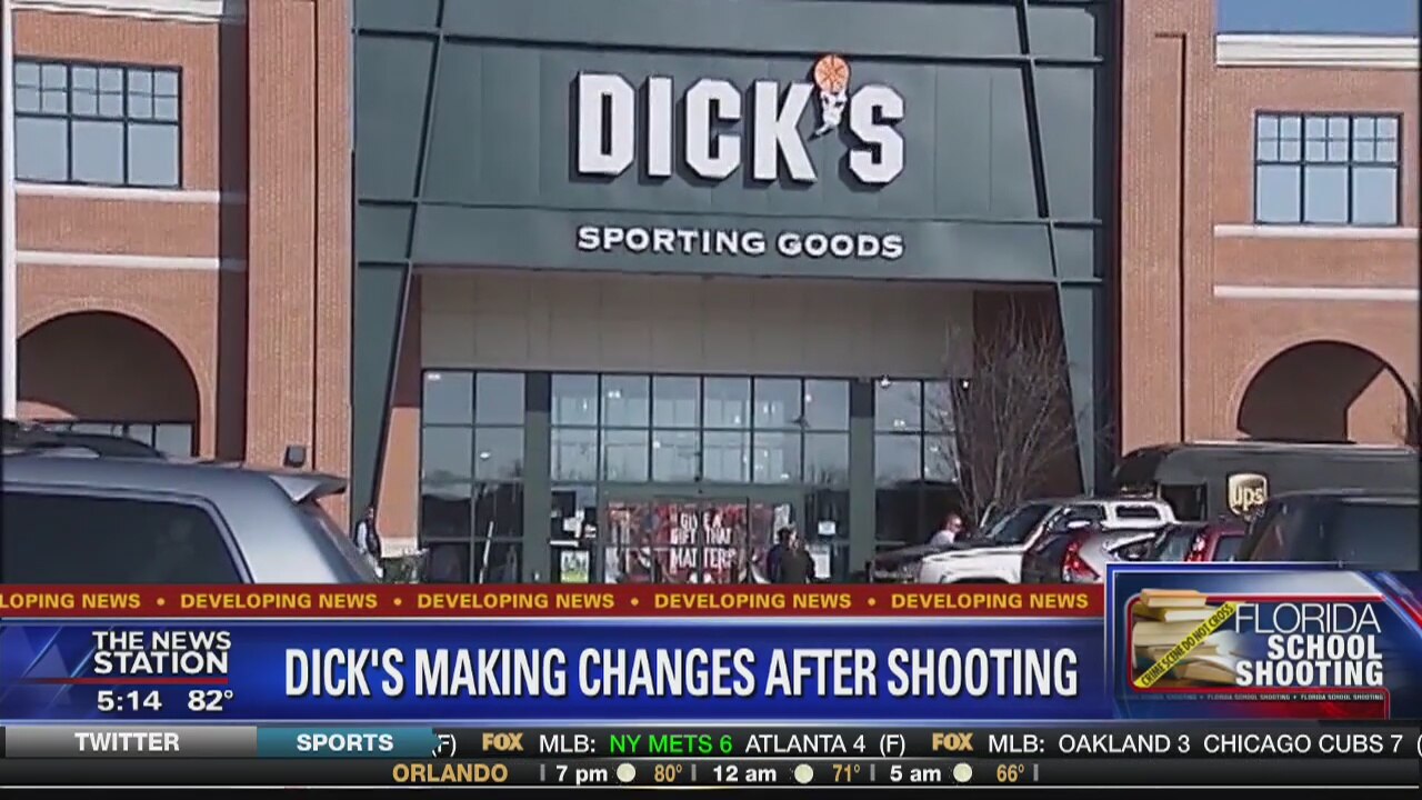 Dick's Sporting Goods changes gun policy