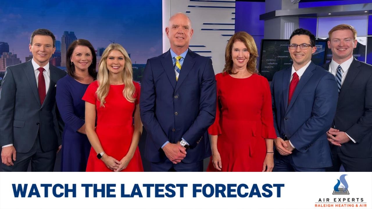 WRAL WeatherCenter Forecast