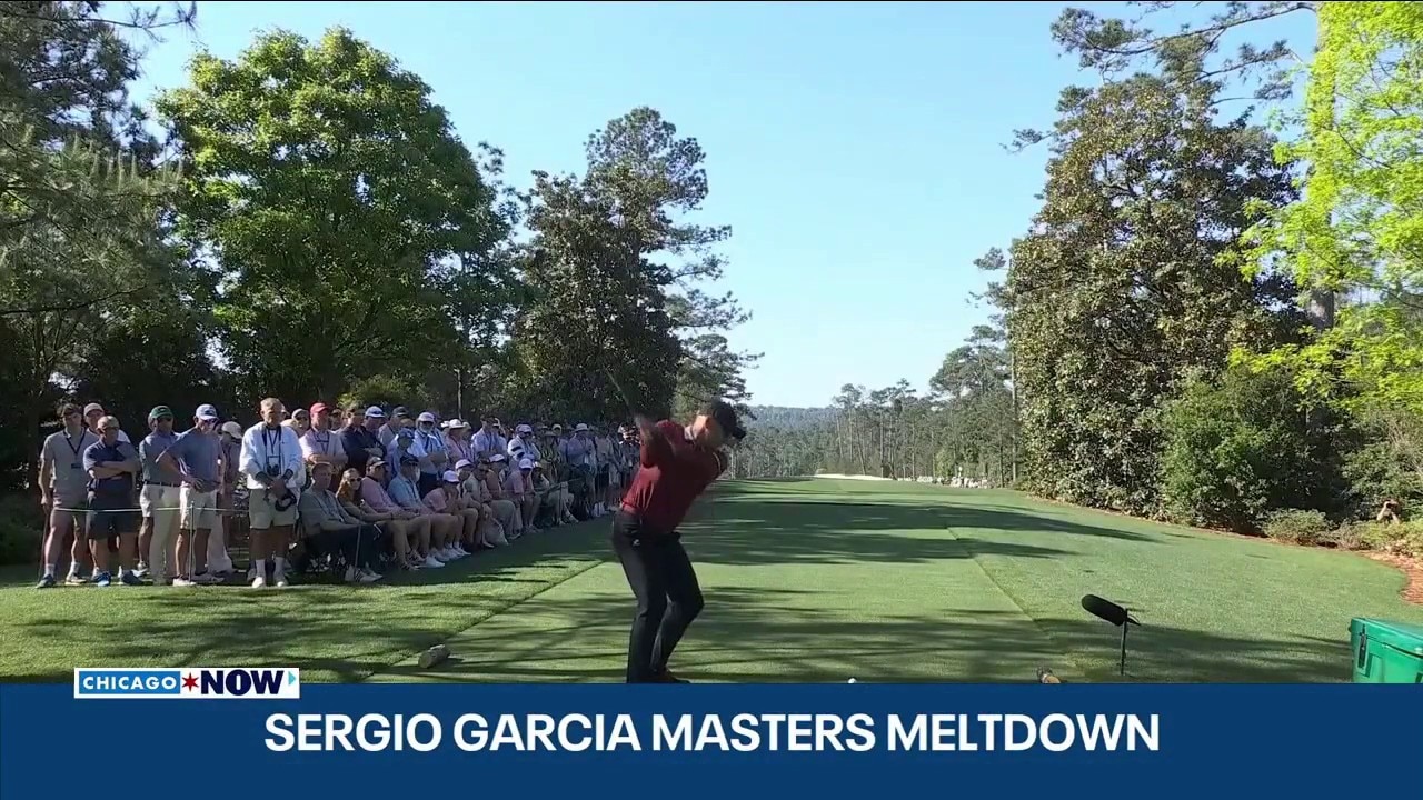 ‘Masters meltdown’: Sergio Garcia loses his cool, draws warning from officials | ChicagoNOW